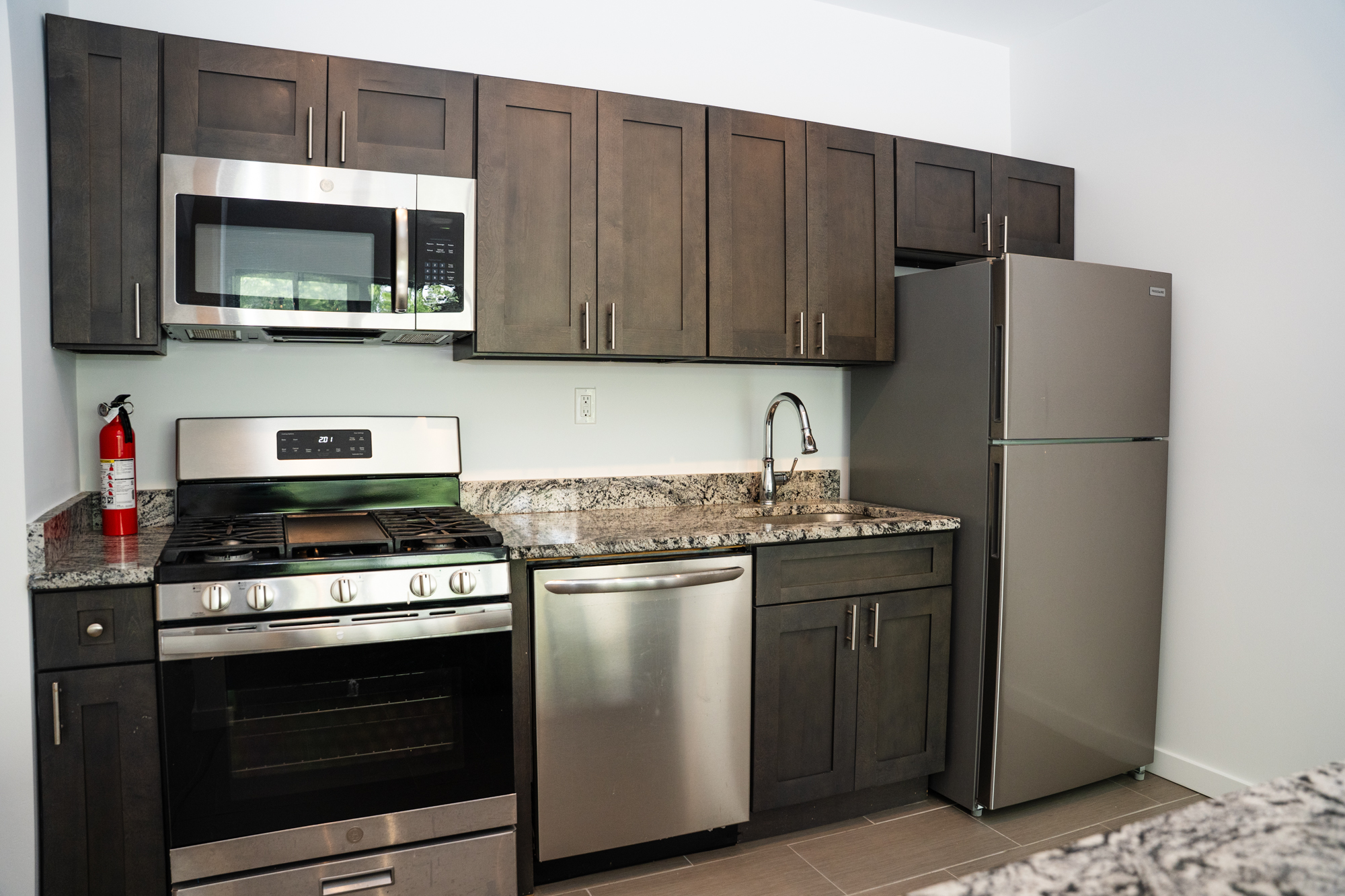 Evergreen unit 2C kitchen
